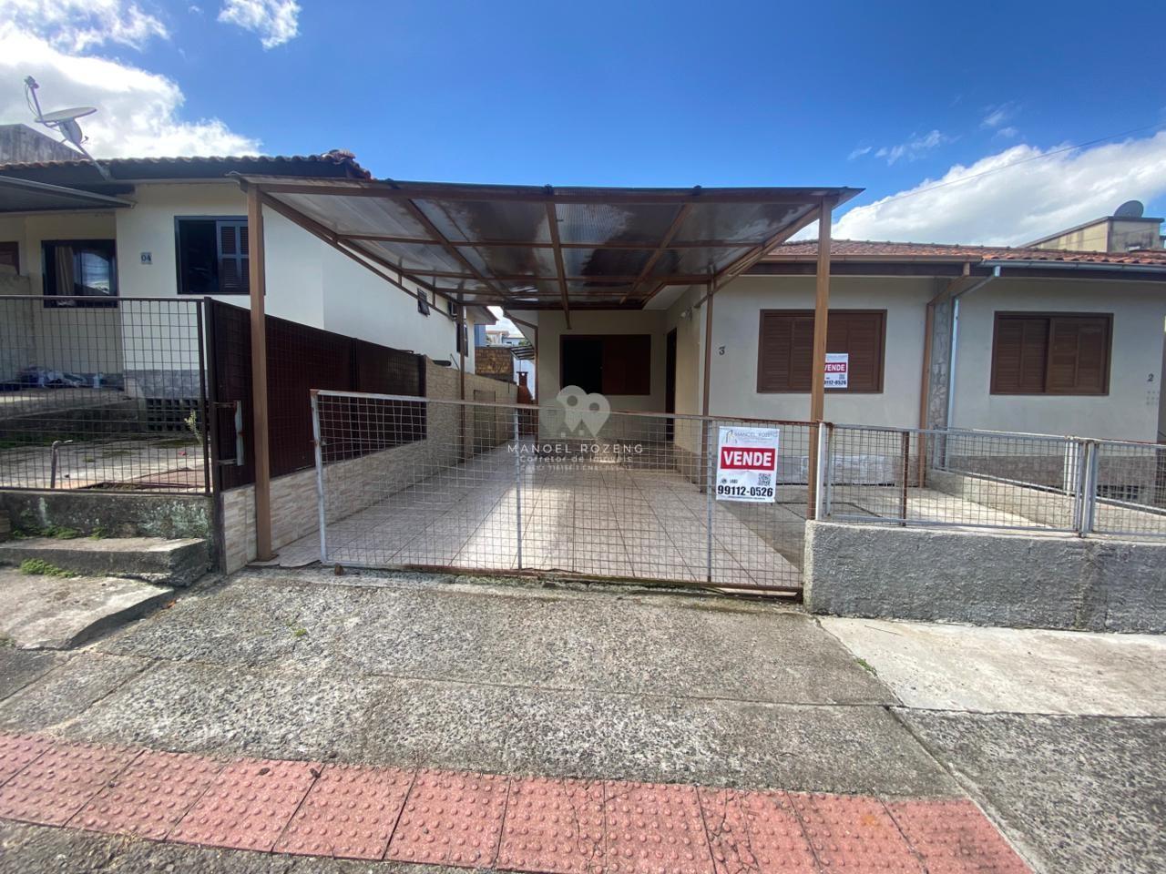 CASA GEMINADA À VENDA | VILA SÃO JOSÉ  CRICIÚMA - Manoel Rozeng