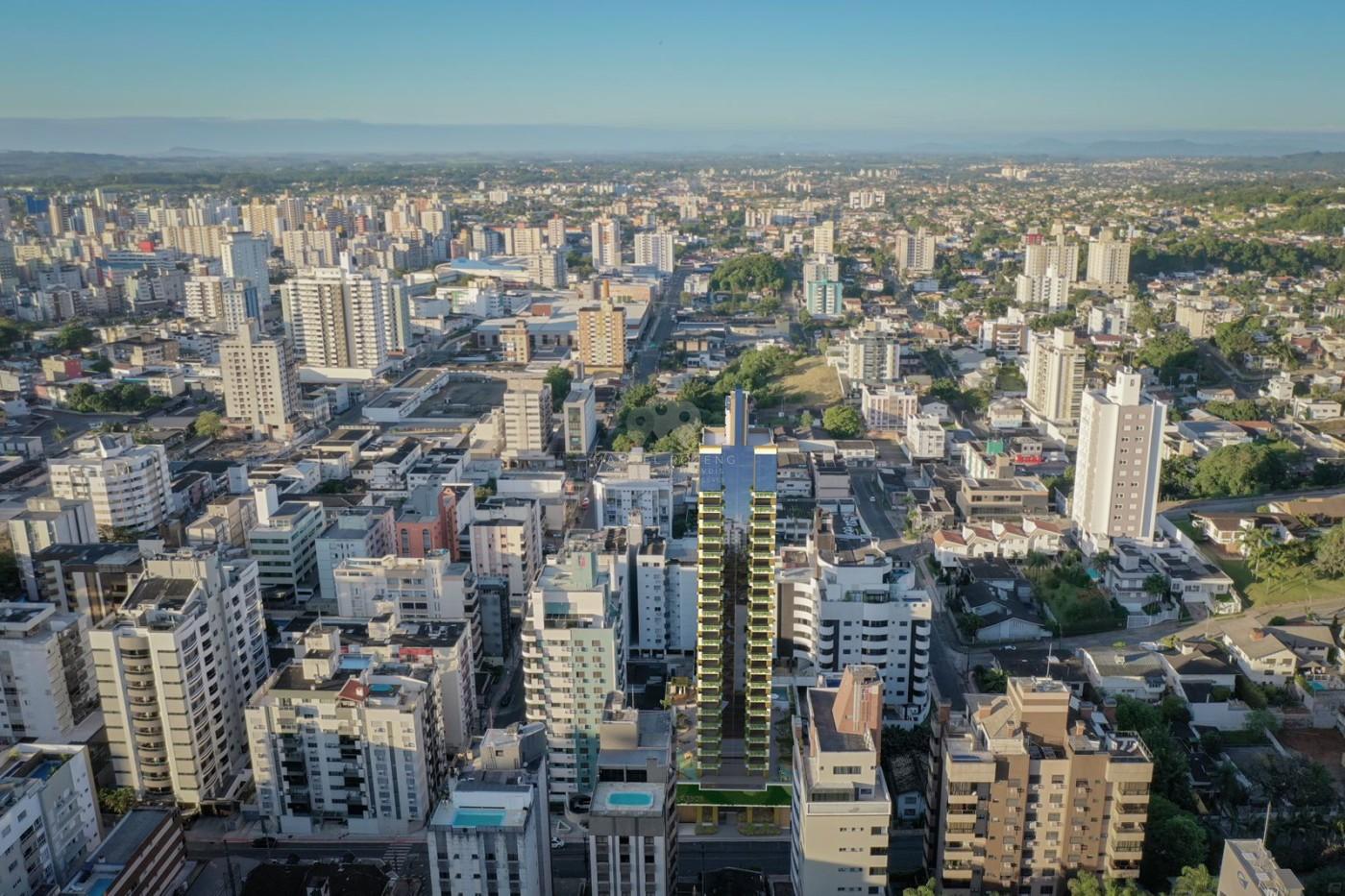 Apartamento à venda com 3 quartos, 192,95m² - Centro,Criciúma