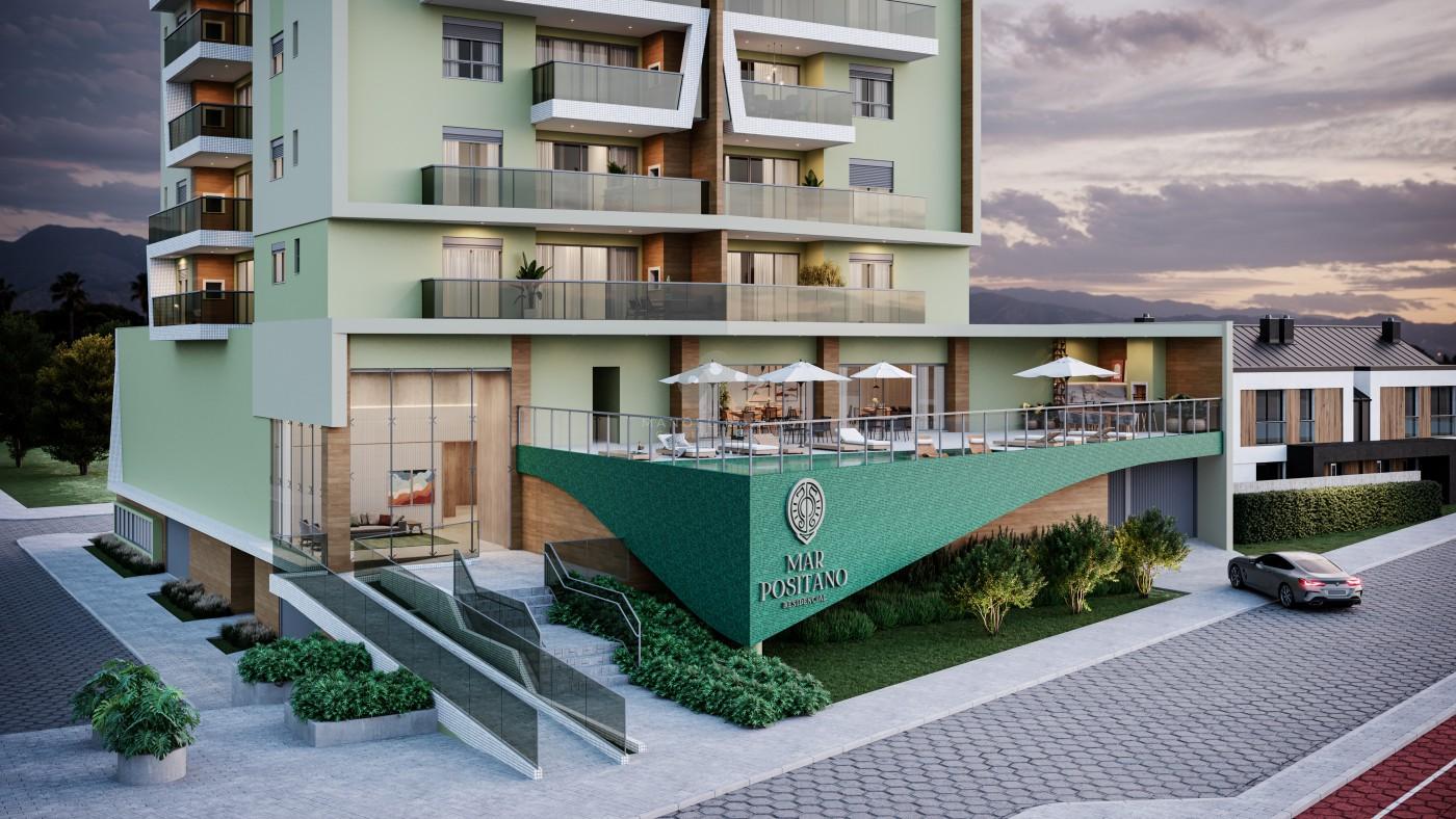 Apartamento à venda com 3 quartos, 107,00m² - Centro,Balneário Rincão